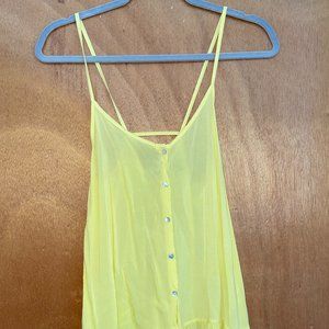 Zara Yellow Tank